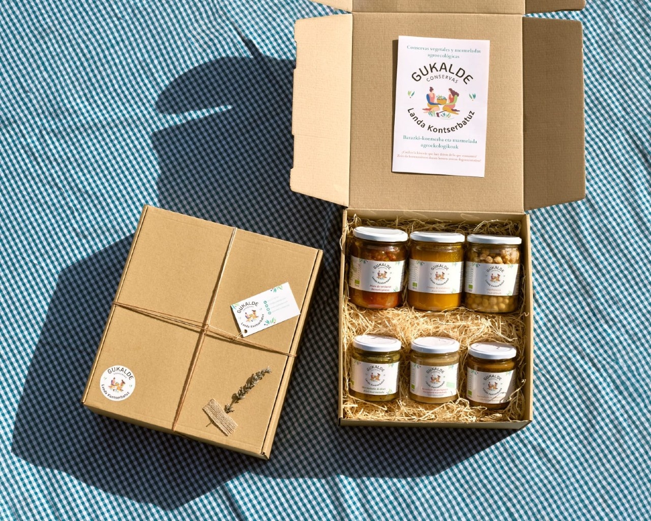 Cesta de navidad regalo de Gukalde