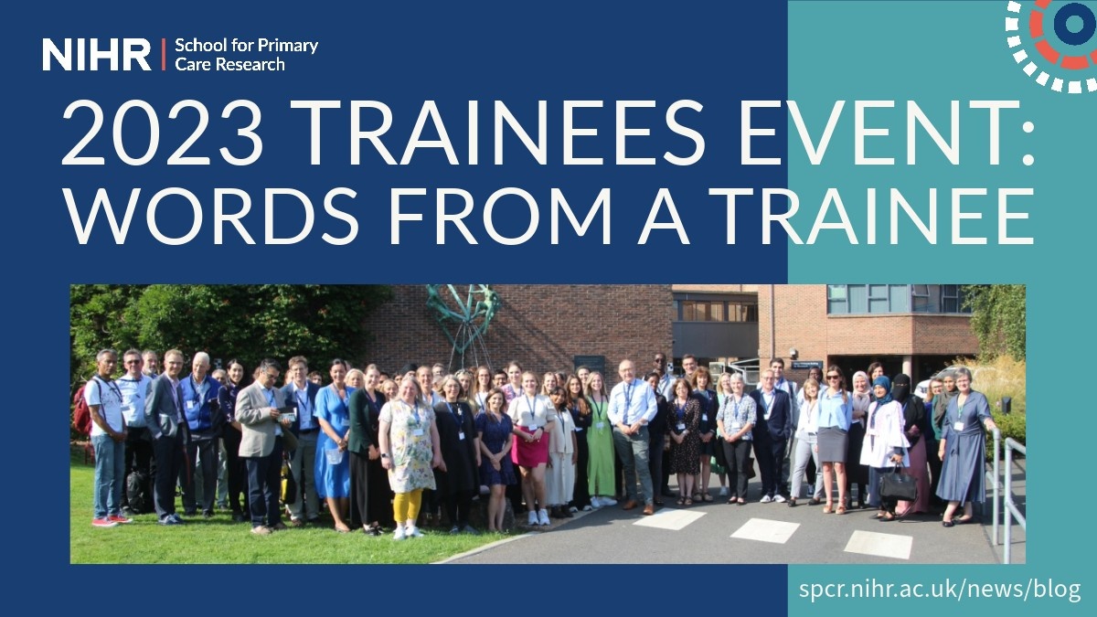 2023 Trainees Event: Words from a trainee blog post