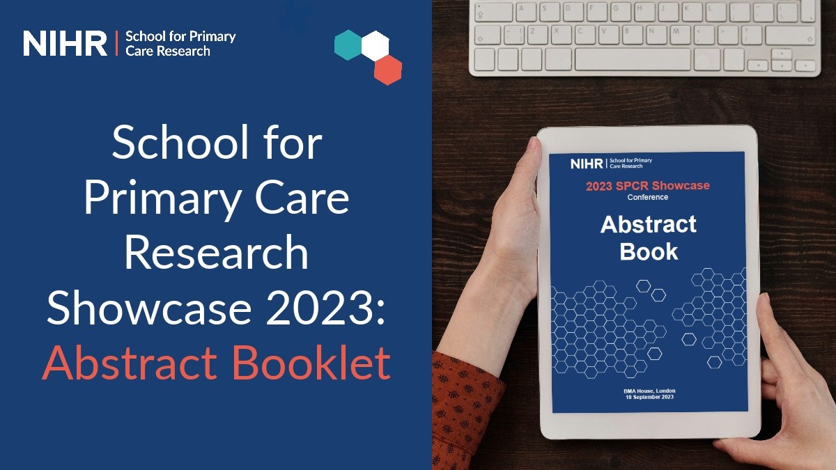SPCR Showcase 2023 Abstract Booklet