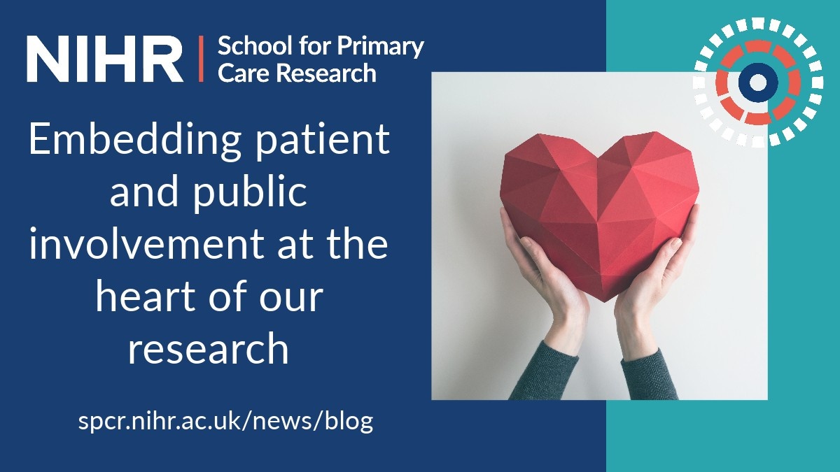 Embedding patient and public involvement at the heart of research