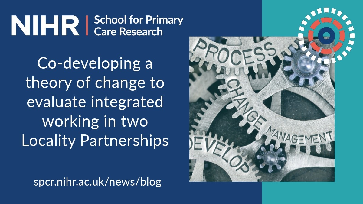 Co-developing a theory of change to evaluate integrated working in two Locality Partnerships