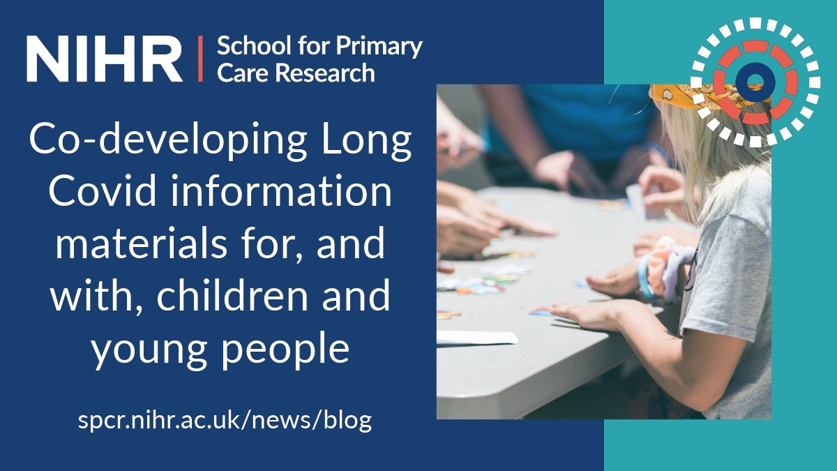 Co-developing Long Covid information materials for, and with, children and young people