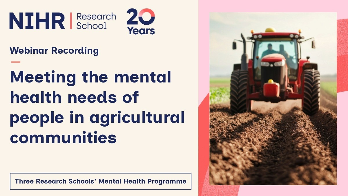 Mental Health needs of agricultural communities