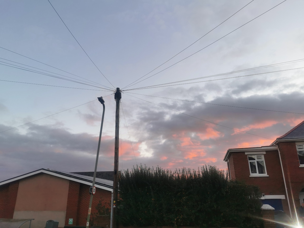 Solar panels on the roof of a building that has received an ECOE community fund grant