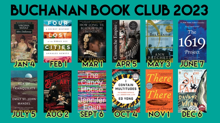 Buchanan Book Club 2023