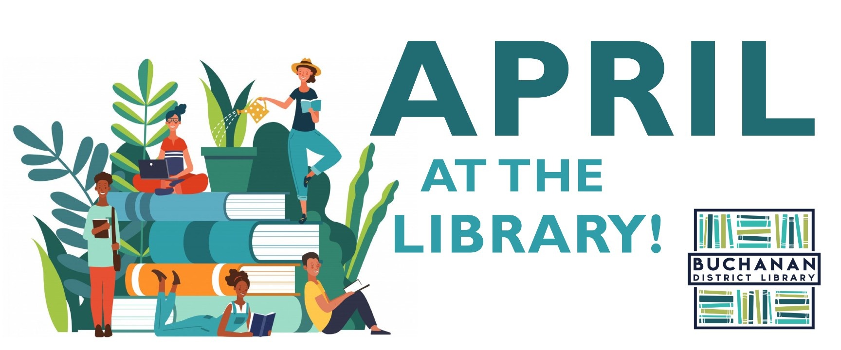 April at the Library