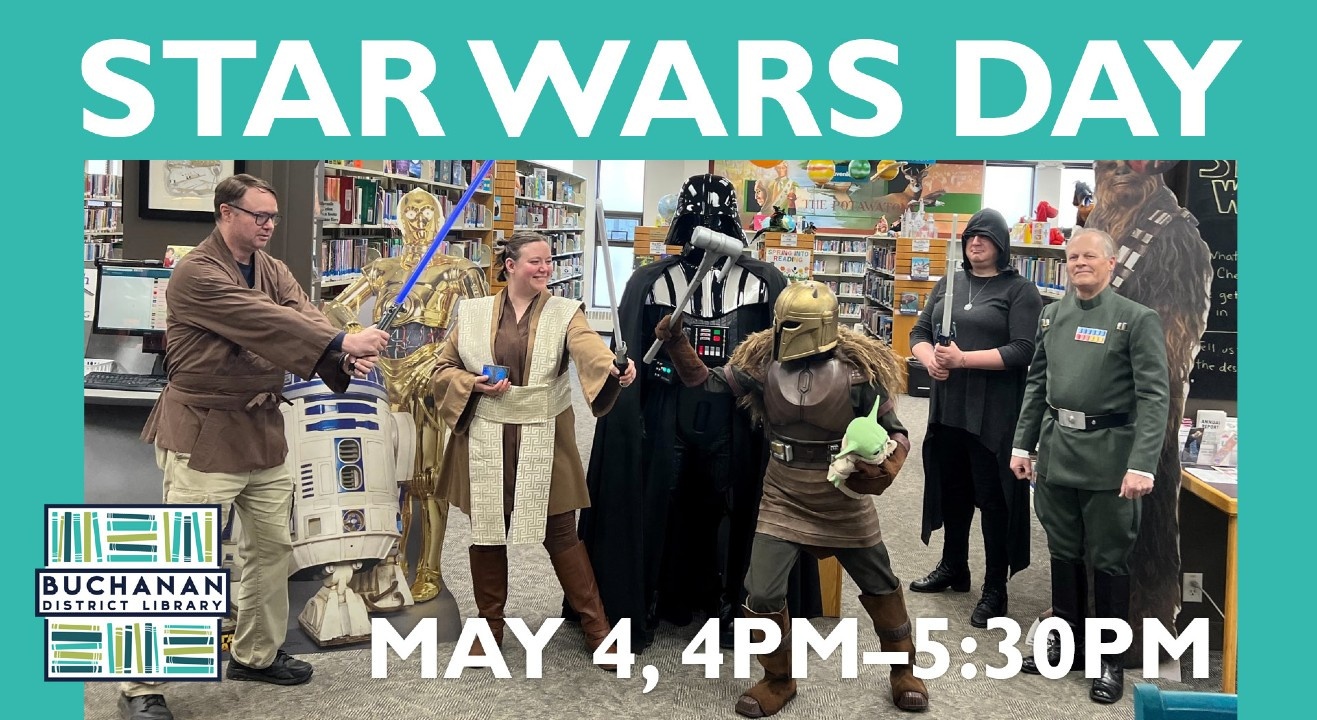 star wars day! Thursday, may 4, 4–5:30pm