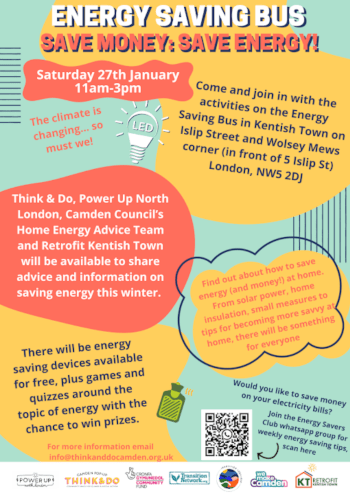 Poster for the energy saving bus