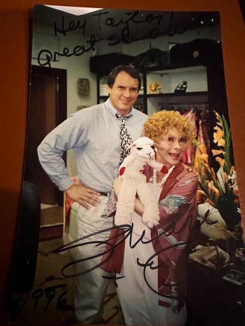 Shari Lewis with Taylor