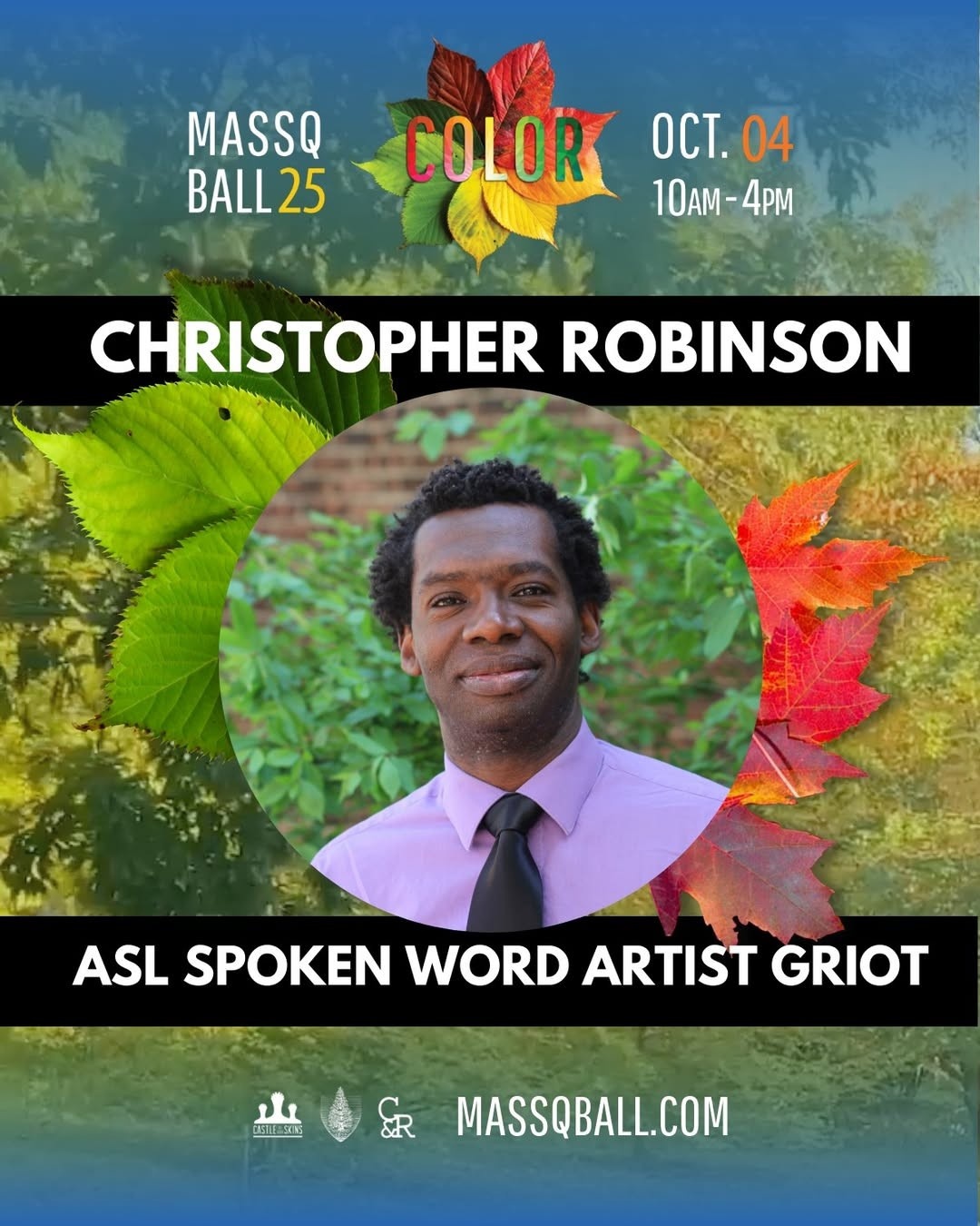 Christopher Robinson spotlight for Mass Q Ball.