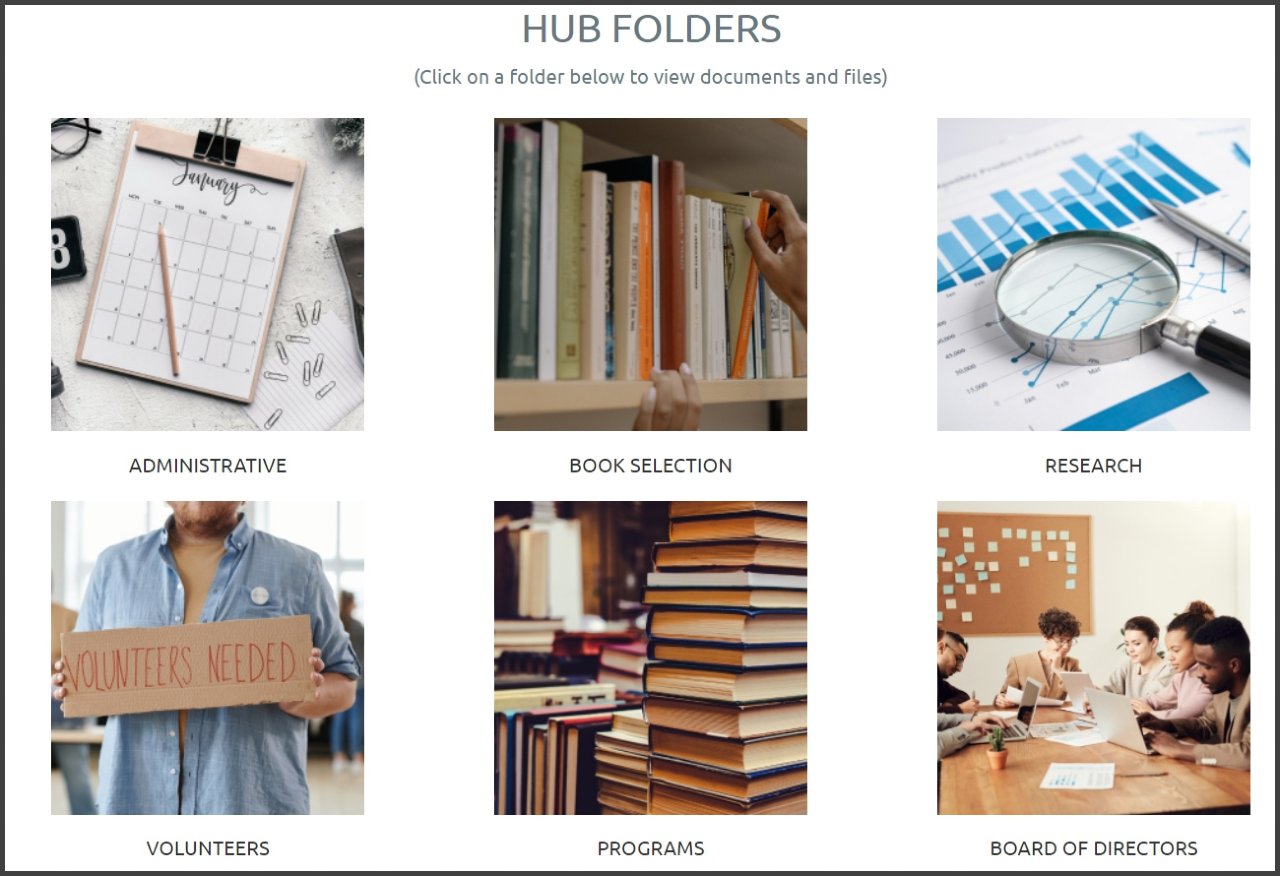 Resource hub