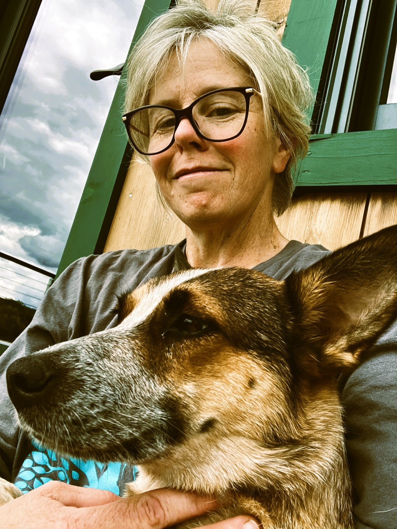 Visiting Churchtown Dairy with Jennie and Jean-David.