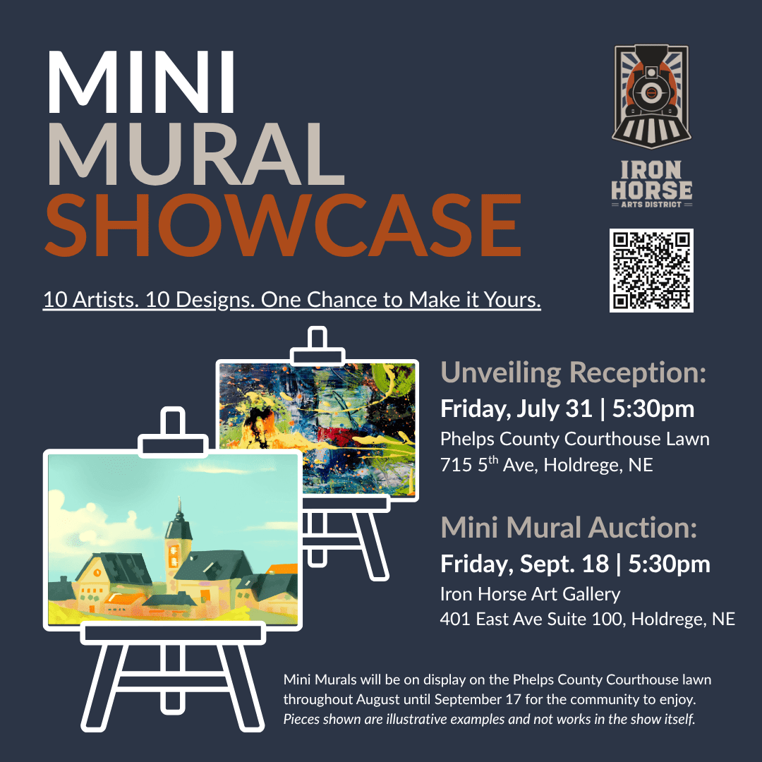 Mini Mural Showcase promotional flyer