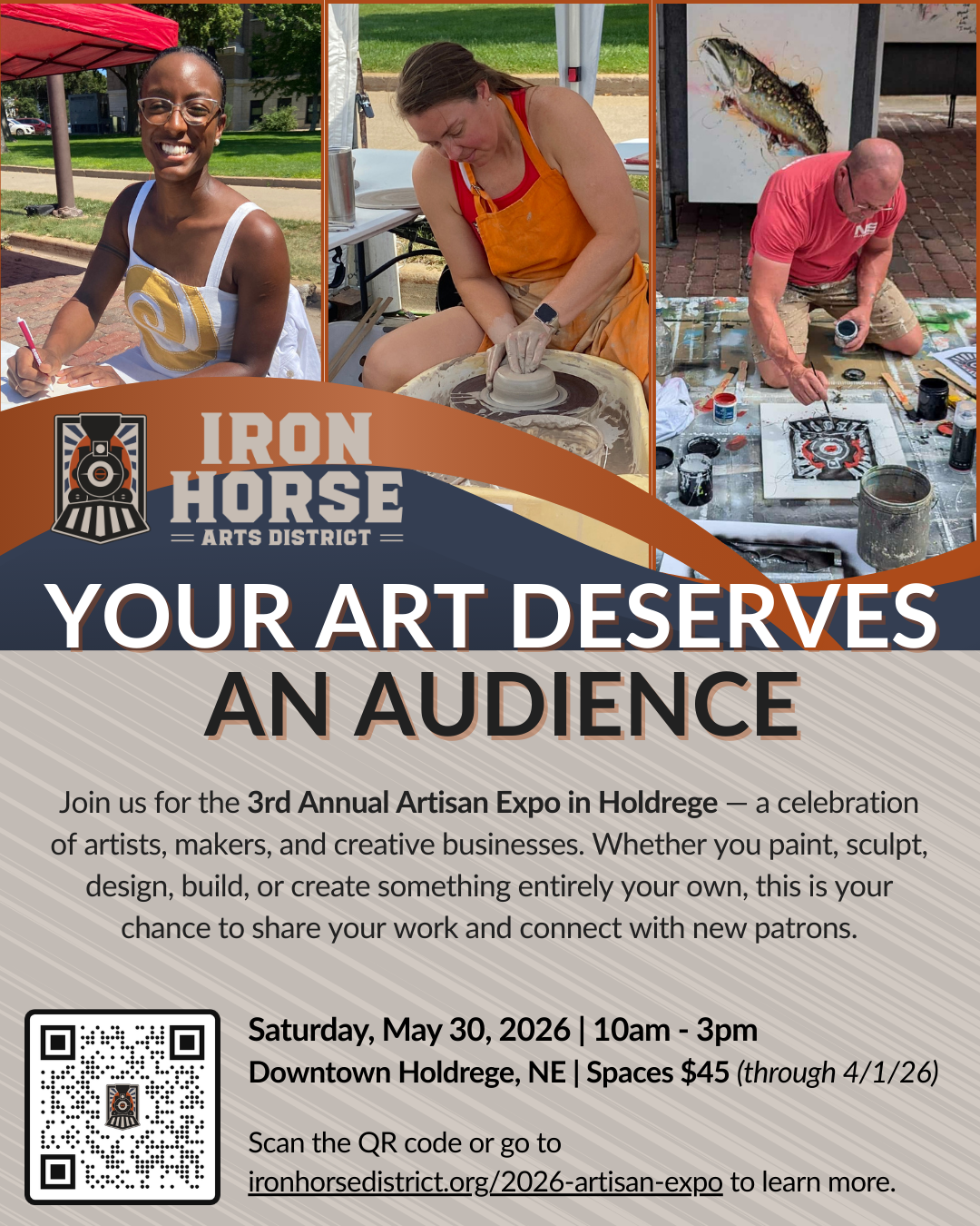 Your Art Deserves an Audience.