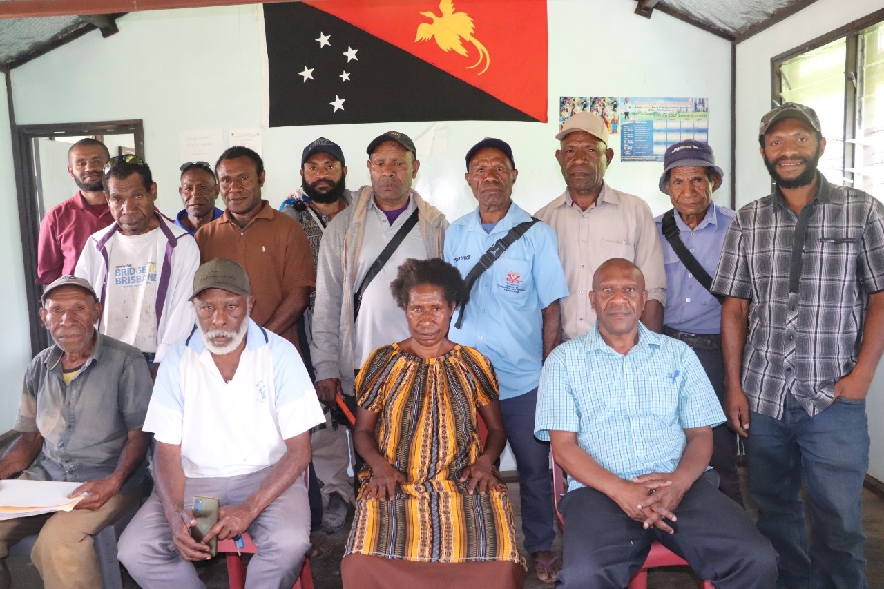 Over three hundred village court officials trained and empowered