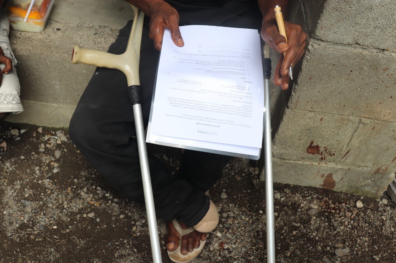 Femili PNG raises awareness to people living with disability