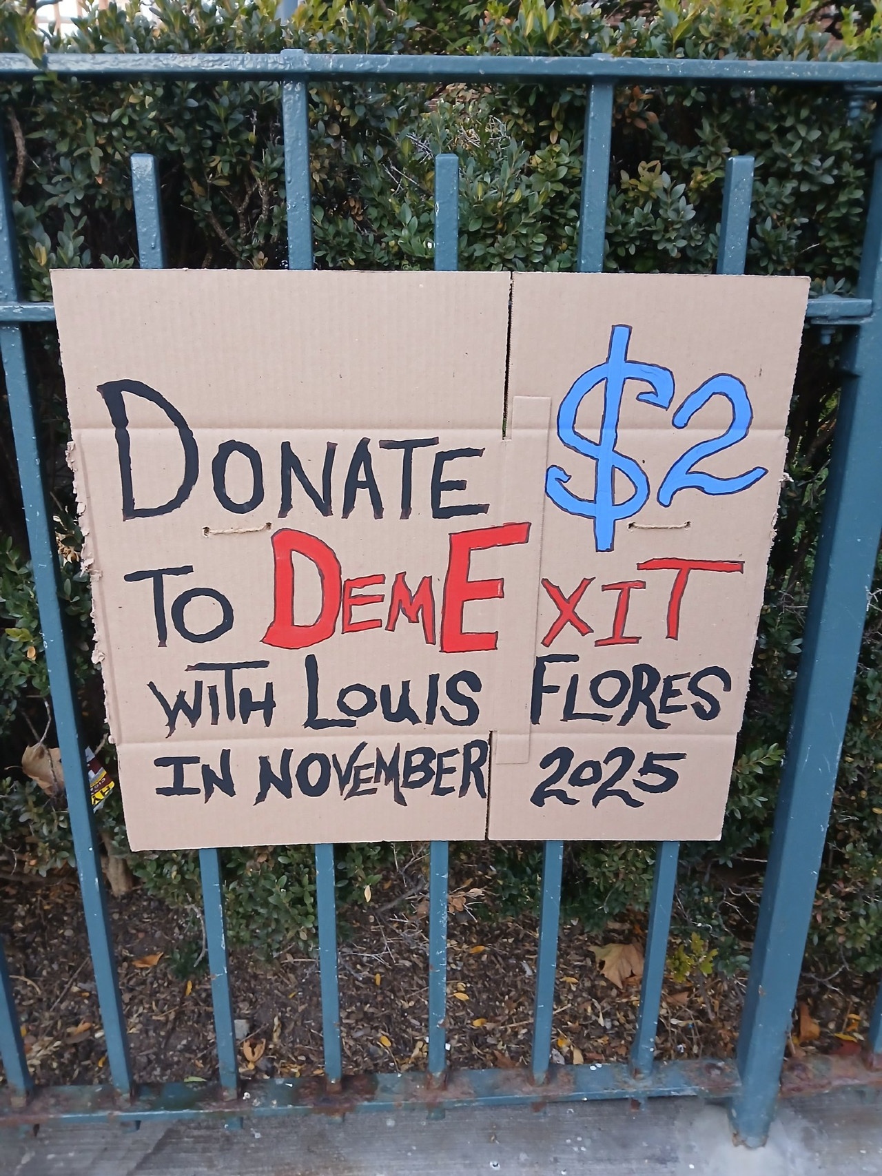 Donate $2 to Louis Flores 2025