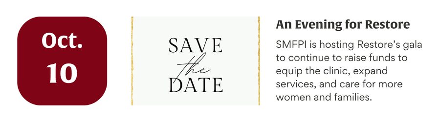 An Evening for Restore Gala Save the Date