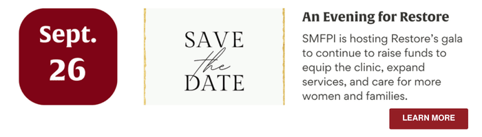 An Evening for Restore Gala Save the Date