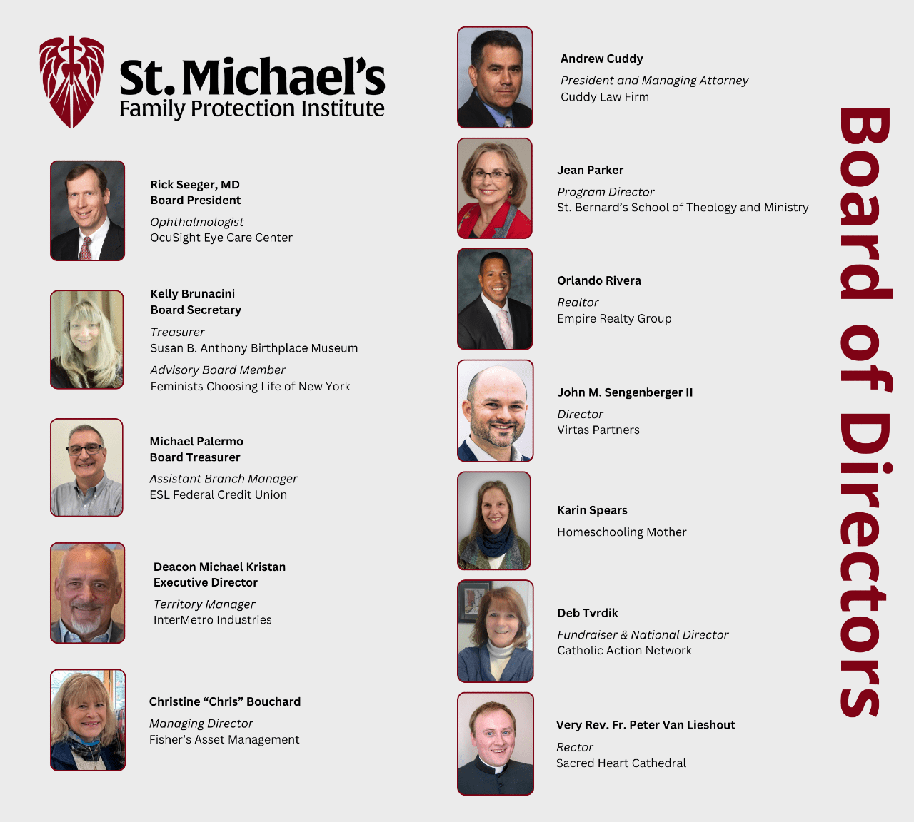 SMFPI Board Members