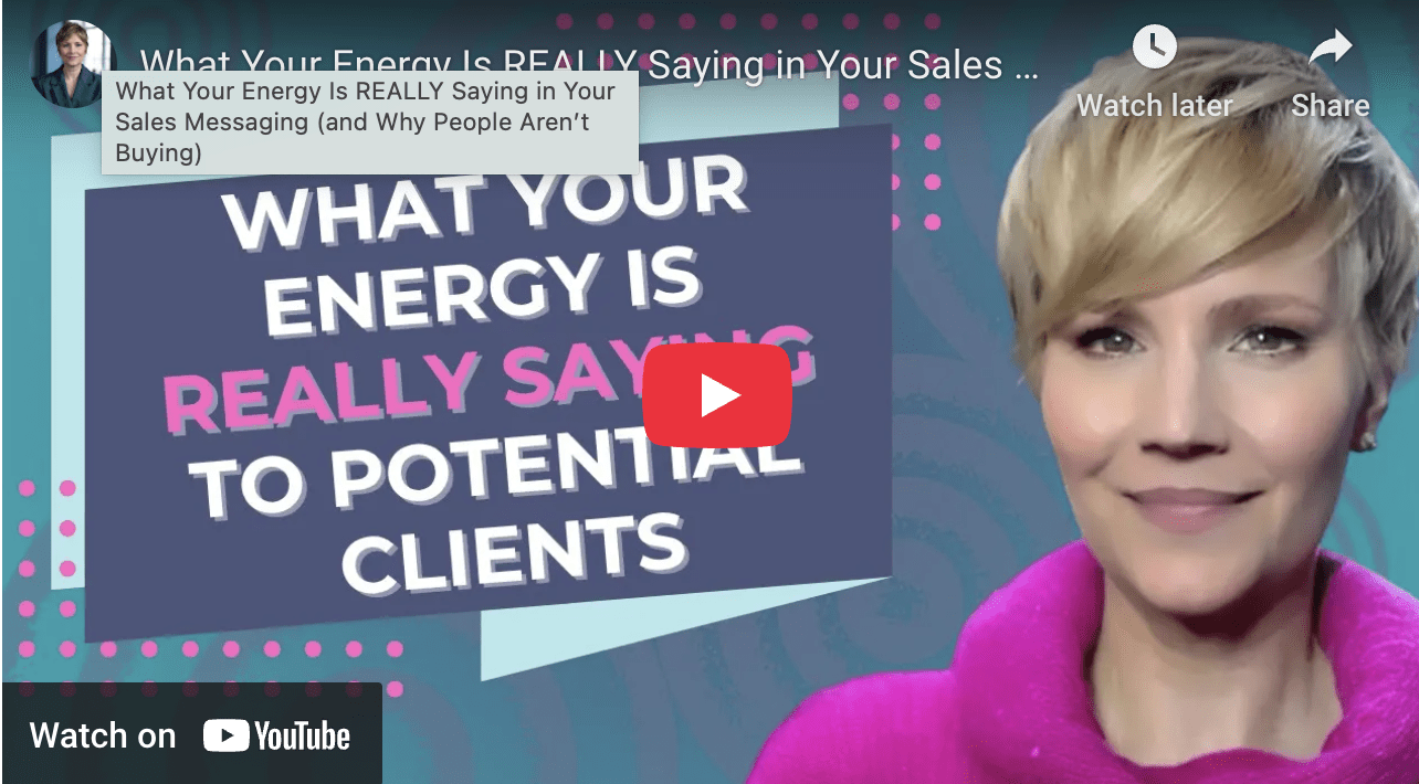 What Your Energy Is Really Saying - Watch on YouTube