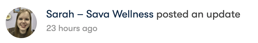 Sarah - Sava Wellness