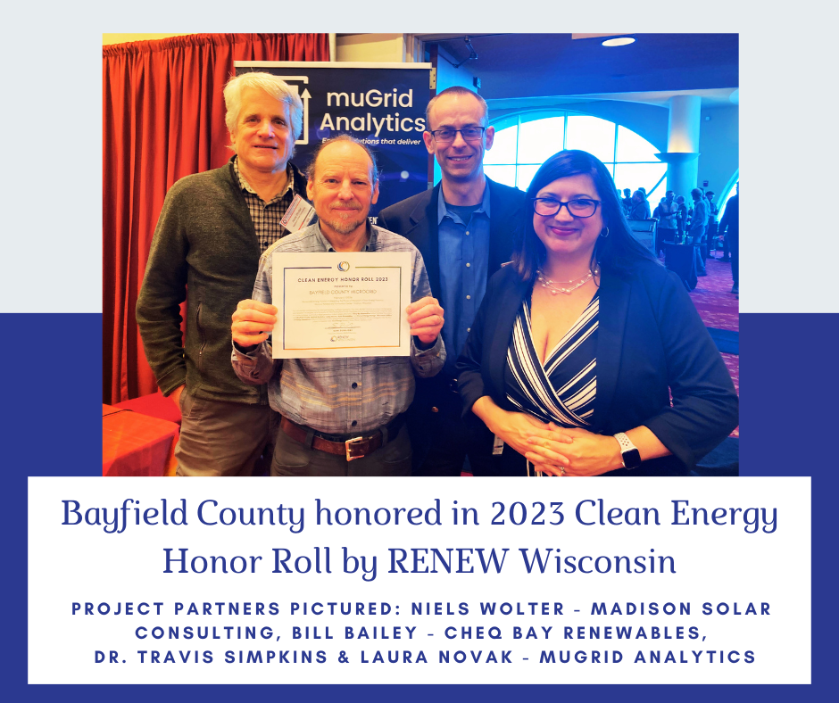 Bayfield County RENEW Honor Roll