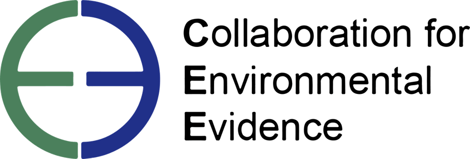 CEE logo on white background with the text Collaboration for Environmental Evidence