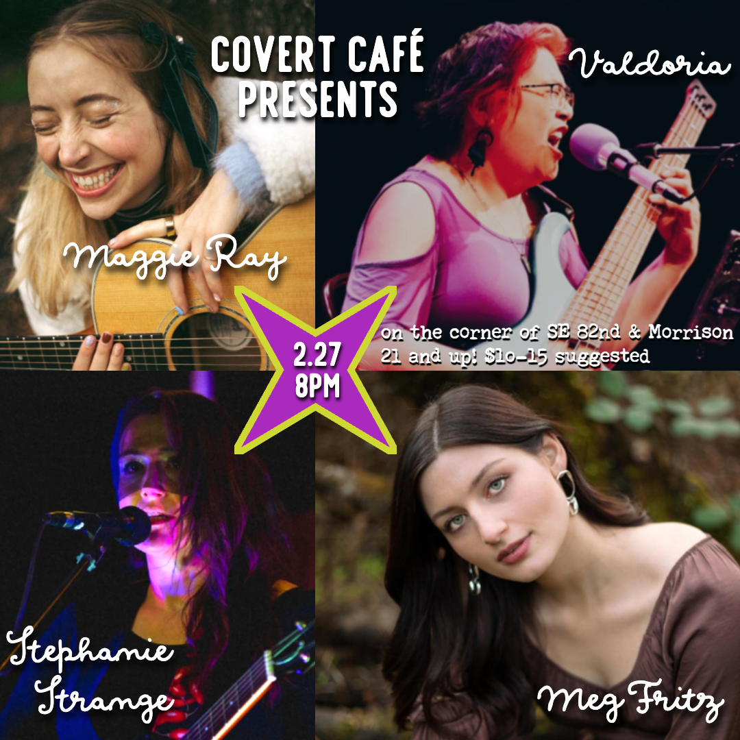 Covert Cafe Presents