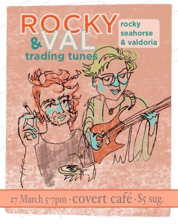 Rocky & Val trading tunes
