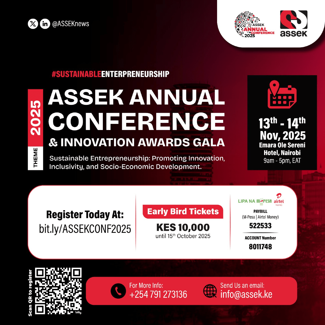 The 7th ASSEK Annual Conference Flyer