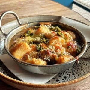Baked Msuhroom Gnocchi