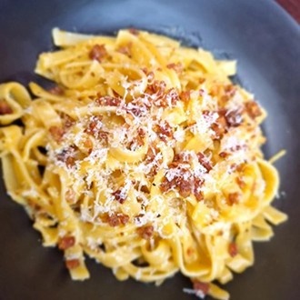 Fettucine Carbonara