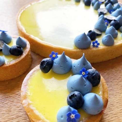 Lemon and Blueberry tarts