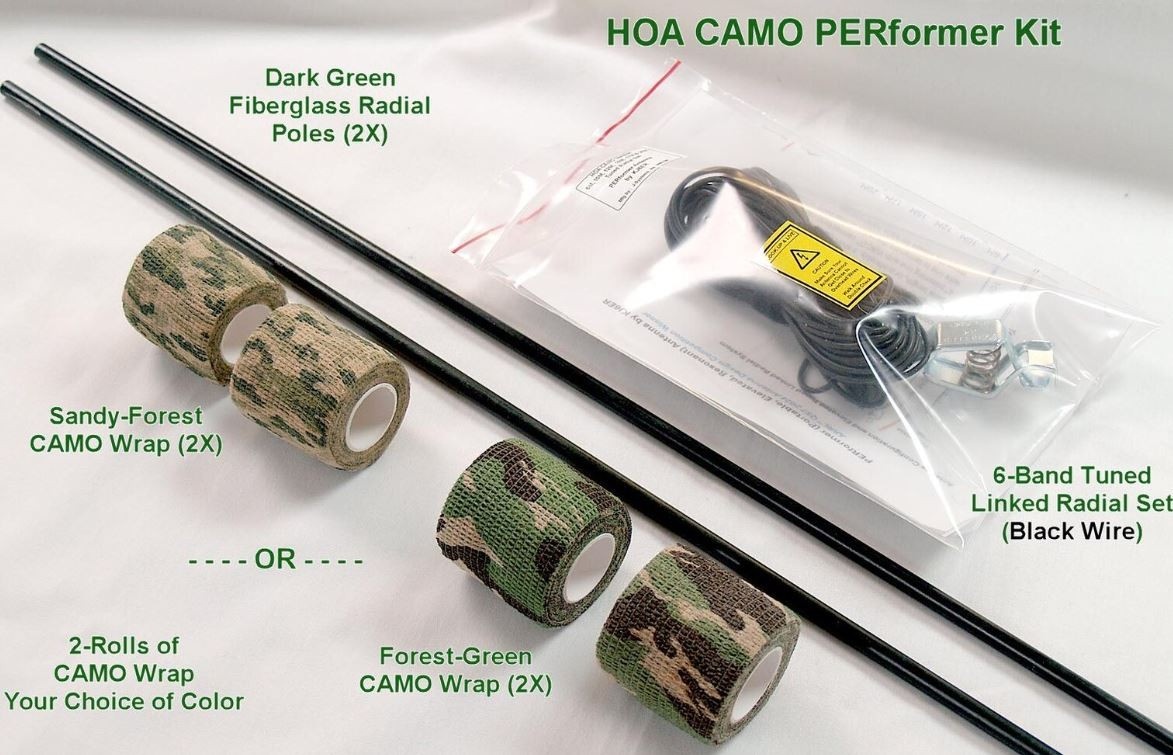 KJ6ER HOA CAMO PERformer Kit on Etsy