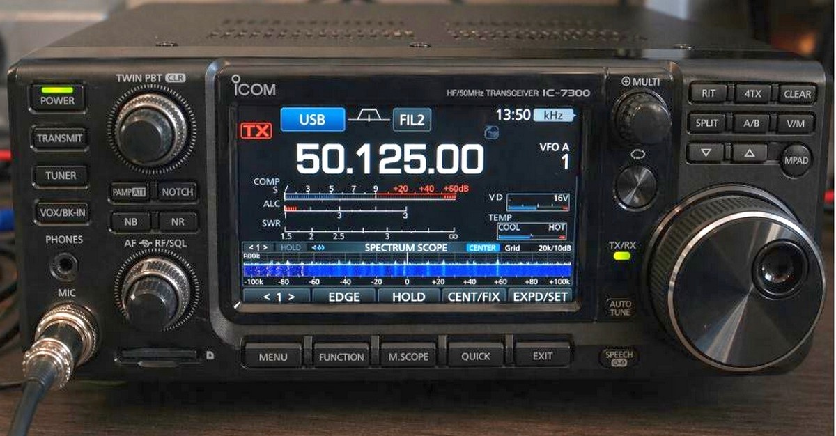 IC-7300 on 6-Meters