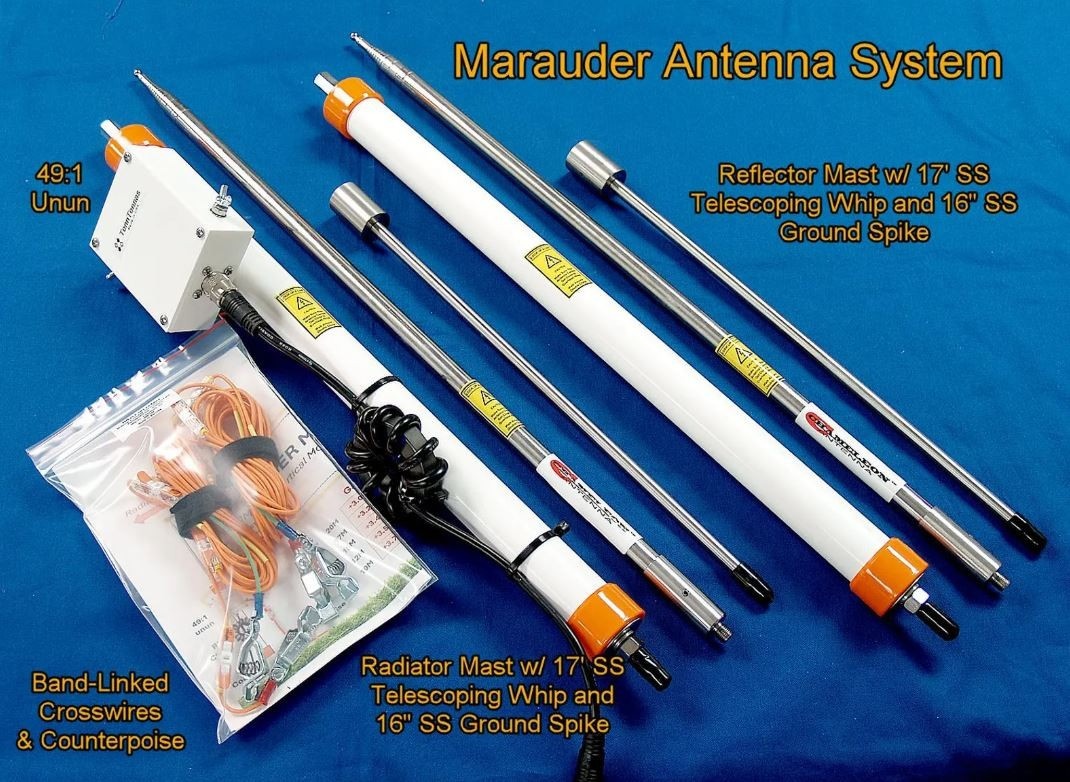 KJ6ER Marauder 5-Band Antenna System on Etsy