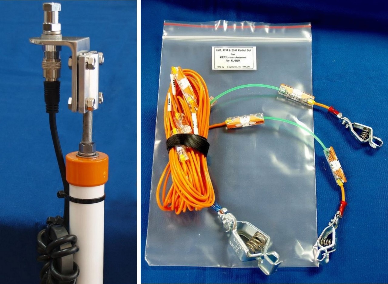 Assembled PERformer Antenna, Radial Kits, Whips, Spikes