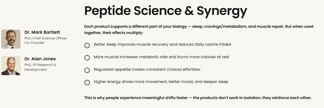 People, Science and Synergy