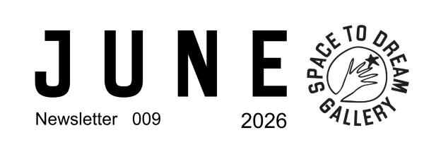 Newsletter header reading May 2026, newsletter 008, alongside the logo of the gallery.
