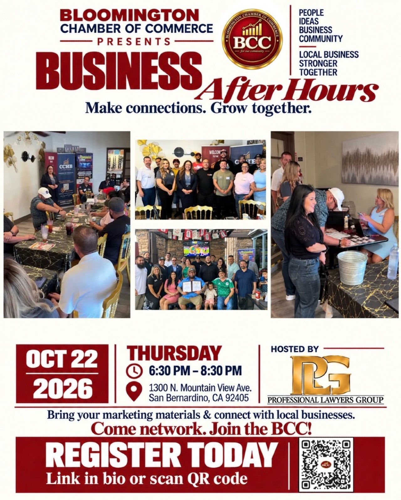Bloomington Chamber of Commerce Presents