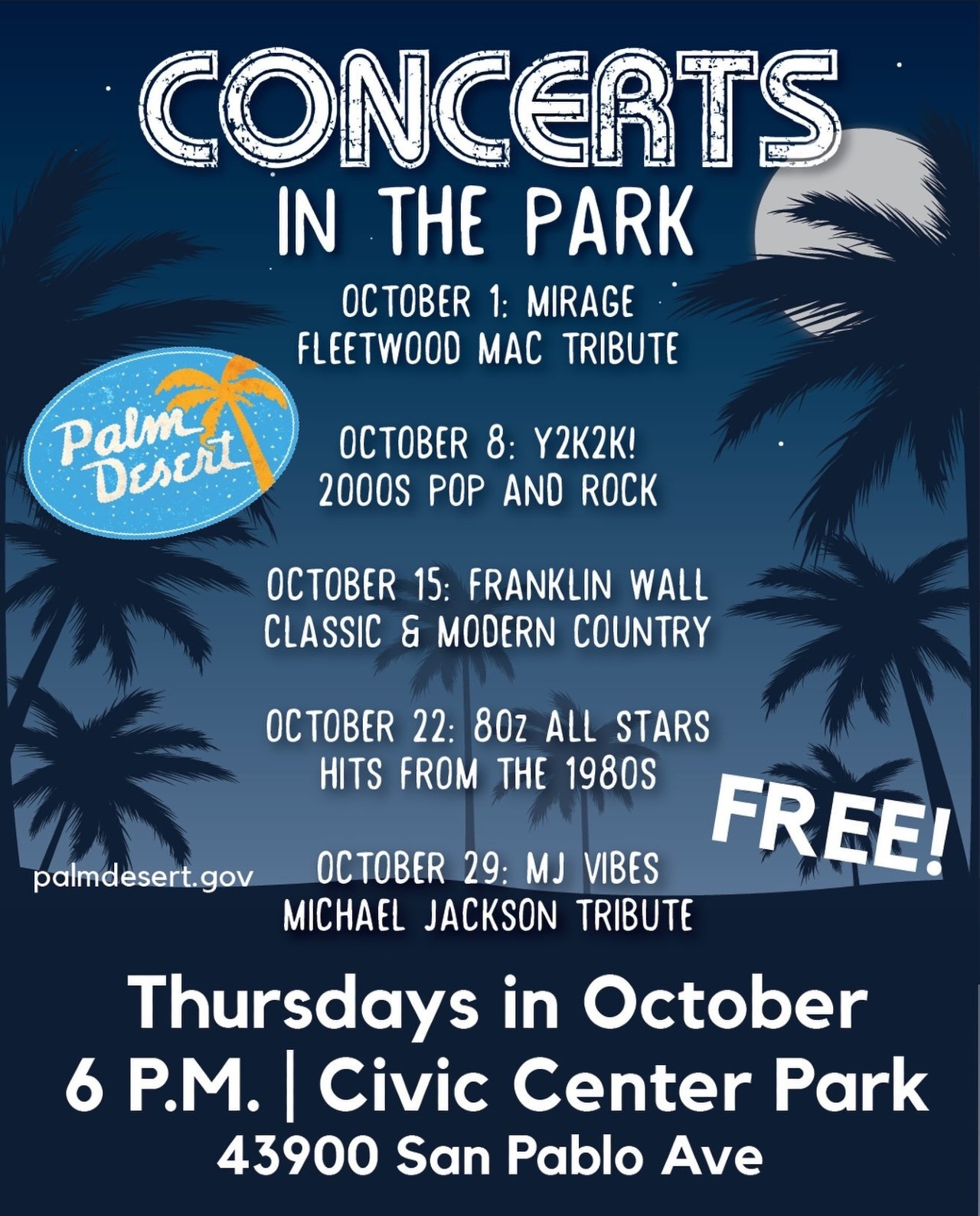 Concerts In The Park