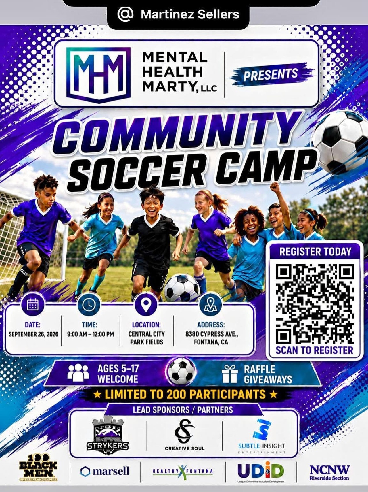 Community Soccer Camp