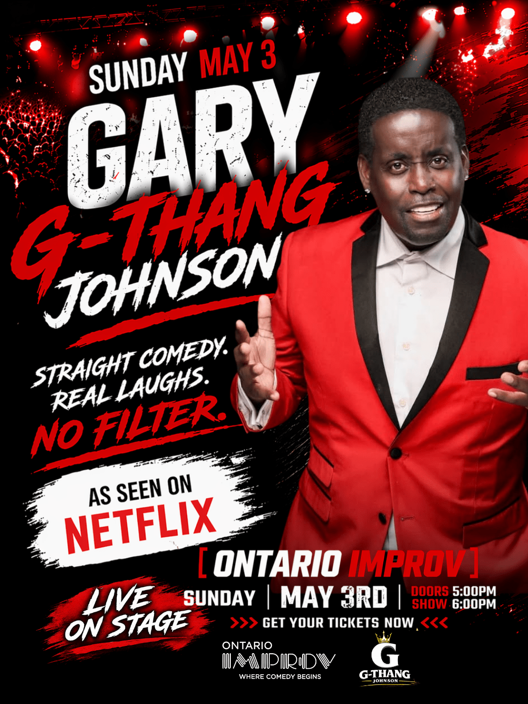 Gary G-Thang Live at Ontario IMPROV