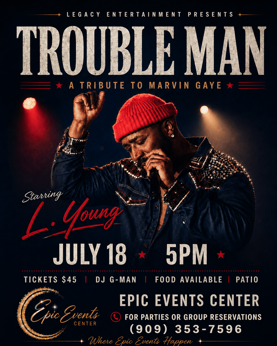 Trouble Man a Tribute to Marvin Gaye