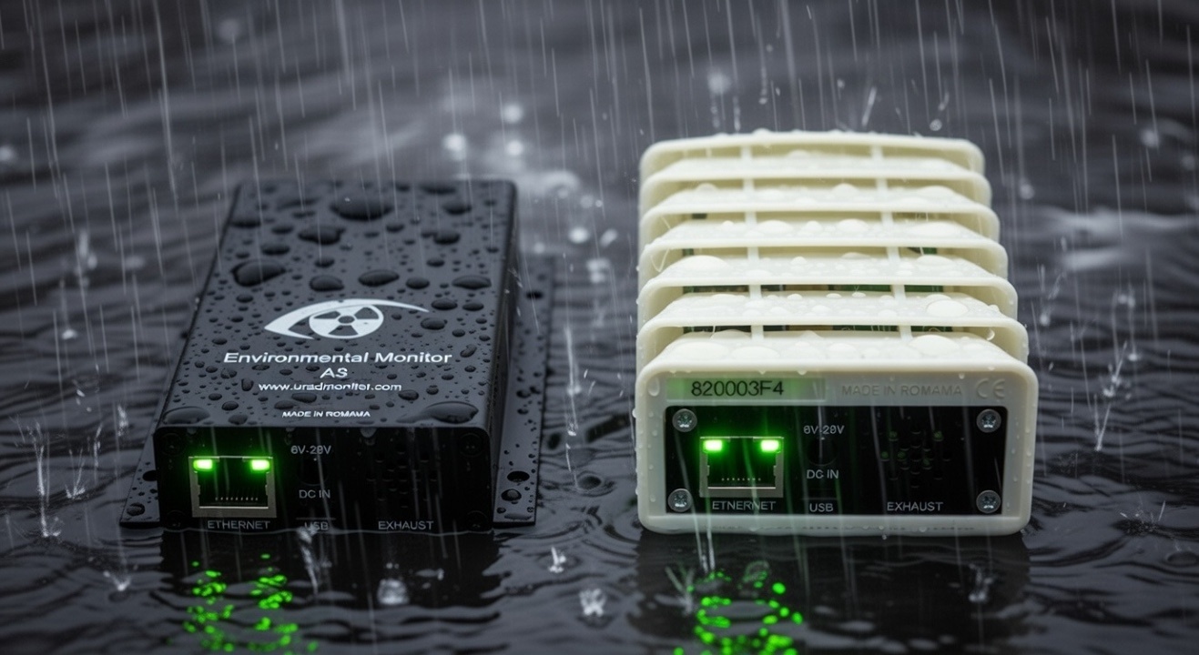 The new uRADMonitor MODEL A3 Stevenson Shield