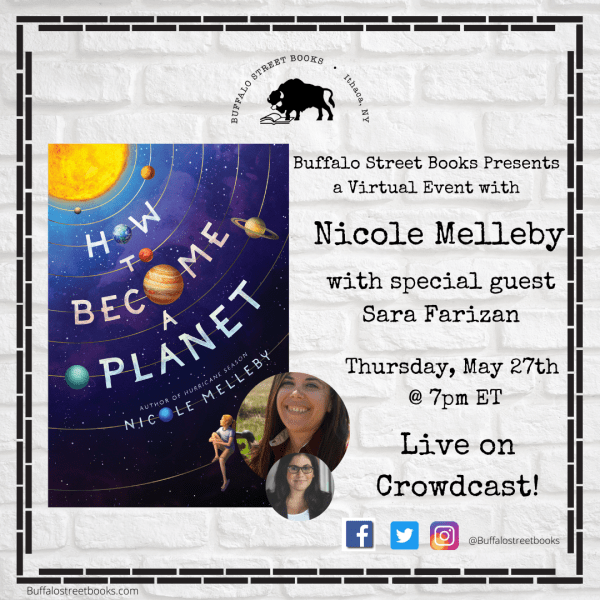 Buffalo Books and NAMI Finger Lakes Presents Nicole Melleby- author of How To Become A Planet