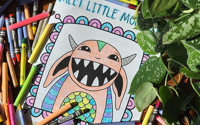 NAMI "Meet Little Monster" children's mental health resource