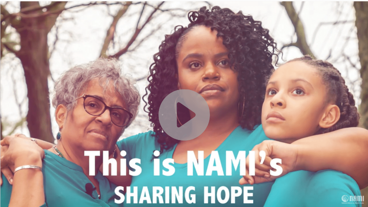 NAMI Sharing Hope Video Series- Black Families And Mental Wellness: “Smiling On Our Journey”