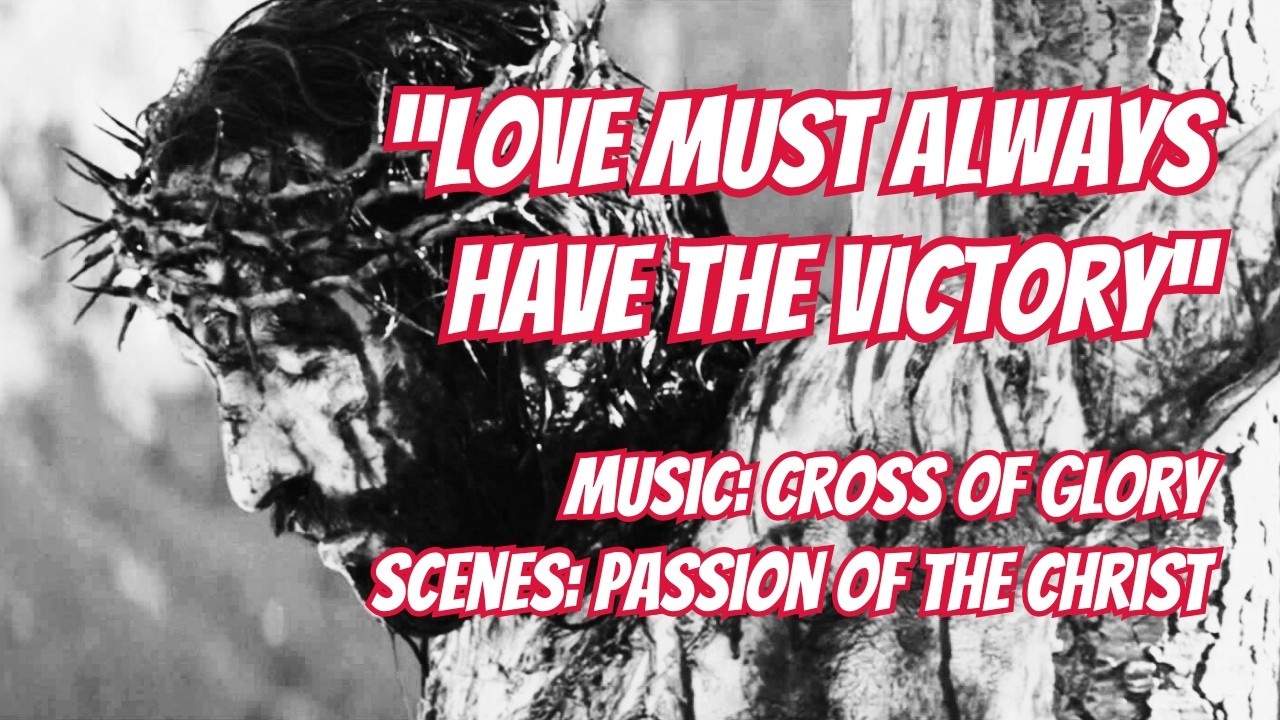 Video of scenes from the Passion of the Christ accompanied by the song Cross of Glory by Michael Card